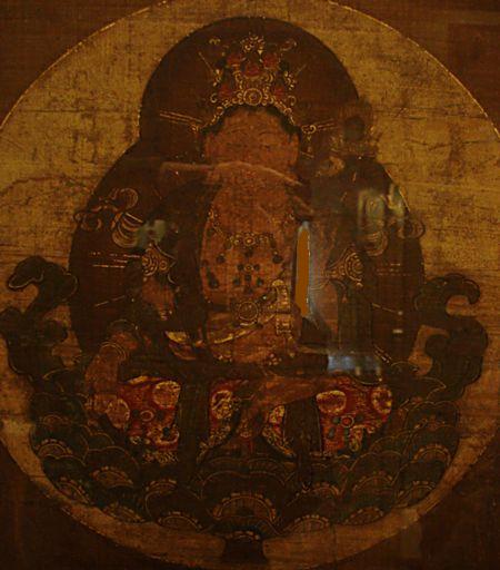 Ботхисаттва (святой) Кокудзо обладает мудростью и является великим добродетелем. Япония. (13 век) Эрмитаж. Фото Лимарева В.Н.
