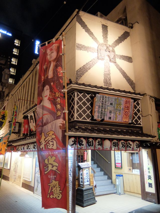  Восточный Синдзюки (Кабуки-Тё), район, посещаемый  гомосексуалисты, любителями провести время с гейшами или с проституками). Токио. Фото Лимарева В.Н.