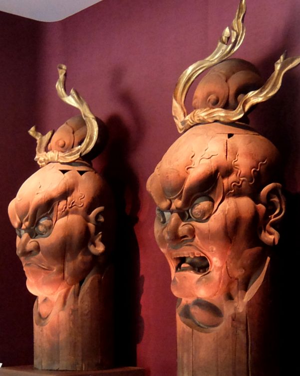 Боги охранники. (8-12 век) Музей в  Нара. Япония. Фото Лимарева В.Н.