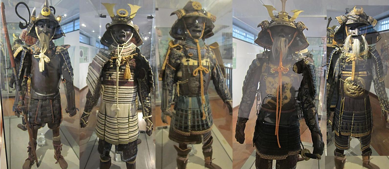 Самураи в средневековой Японии. Выставка макетов в музее Востока в Генуи.   Фото Лимарева В.Н.